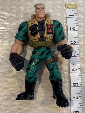 90s Vintage Small Soldiers Action Figure Chip Hazard 6-inch Loose 1998